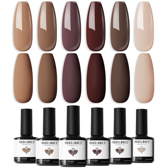 Neutral Gel Polish Pudding Collection (7 colors) | Sundara Nails