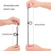 Picture of Sunmns 12 Pack Background Backdrop Clips Clamps Holder for Photography, Video and Television, Black