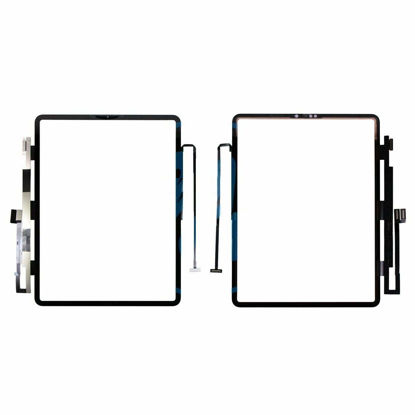Picture of TheCoolCube Touch Panel Digitizer Glass Screen Replacement Compatible with iPad Pro 12.9 (3rd Gen) A1876 A2014 A1895 A1983 (No LCD) (Black)
