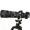 Picture of Rolanpro Waterproof Lens Cover Camouflage Rain Cover for Sony FE 200-600mm F5.6-6.3 G OSS Lens Protective Case Guns Clothing-#18 Dark Black Waterproof