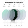 Picture of NEEWER 72mm Fixed ND Filter Kit ND1000 ND64 ND8 ND4 Neutral Density Filter Set Double Sided 30 Layer Nano Coatings/HD Optical Glass/ultra Slim/Water Repellent/Scratch Resistant/Waterproof Filter Pouch