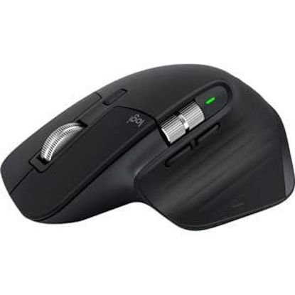 Picture of Logitech MX Master 3S - Wireless Performance Mouse with Ultra-Fast Scrolling, Ergo, 8K DPI, Track on Glass, Quiet Clicks, USB-C, Bluetooth, Windows, Linux, Chrome (Black)
