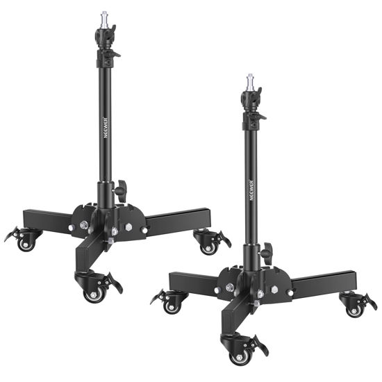 Neewer ST72 Rolling Light Stand Dolly 72cm Heavy Duty with Lockable Wheels main image 1