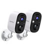 Picture of Security Cameras Wireless Outdoor, 1080P Battery Powered WiFi Surveillance Camera Indoor for Home Security w/Color Night Vision, AI Motion Detection, Instant Alarm, 2-Way Talk, Waterproof, Cloud/SD