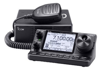Picture of Icom IC-7100 HF/50/144/440 MHz Amateur Radio Mobile Transceiver D-Star Capable w/ Touch Screen - Original Icom USA Model