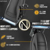 Picture of Novah® Professional Hair Clippers for Men, Professional Barber Clippers and Trimmer Set, Mens Cordless Hair Clippers for Barbers Haircut Kit Fade