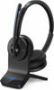 Picture of Anker PowerConf H500 with Charging Stand, Bluetooth Dual-Ear Headset with Microphone, Audio Recording and Meeting Transcription, AI-Enhanced Calls, Compatible with Conference Platforms, 24H Talk Time