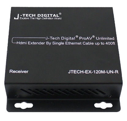Picture of J-Tech Digital ® ProAV ® Unlimited N x N HDMI Extender Over Ethernet Cat6 Extender Matrix 12X12 8X8 Switch Switcher Extender by Single Ethernet Cable up to 400ft (Receiver)