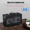 Picture of S300 - Mini-ITX PC Gaming Case - Front I/O USB 3.0 Type - C Port - SFX Power Supply 100-130mm - Cable Management System - luminum Mini-ITX Motherboard Small Portable PC Case-Black