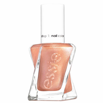 Picture of essie Gel Couture 2-Step Longwear Nail Polish, Sunrush Metals Collection, Steel The Show, 0.46 fl. oz.