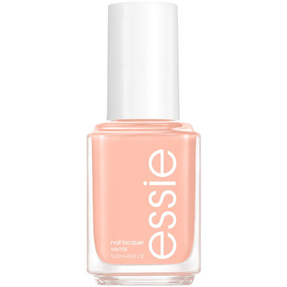 Picture of Essie Salon-Quality Nail Polish, 8-Free Vegan, Light Baby Pink, Sew Gifted, 0.46 fl oz