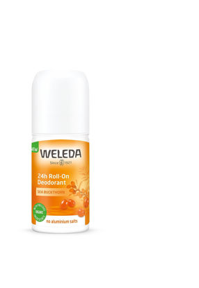 Picture of Weleda Sea Buckthorn 24H Roll-On Deodorant, 1.7 Fluid Ounce, For Women and Men, Plant Rich Odor Protection with Sea Buckthorn Oil, No Aluminum Salts