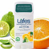Picture of Lafe's Natural Deodorant | 2.25oz Aluminum Free Natural Deodorant Stick for Women & Men | Paraben Free & Baking Soda Free with 24-Hour Protection | Citrus & Bergamot - Formerly Active | Packaging May Vary