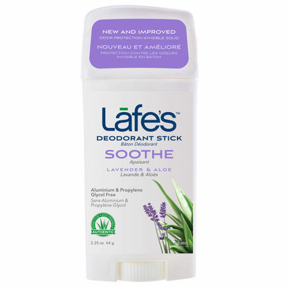 Picture of Lafe's Natural Deodorant | 2.25oz Aluminum Free Natural Deodorant Stick for Women & Men | Paraben Free & Baking Soda Free with 24-Hour Protection (Soothe, 2.25 Ounce)