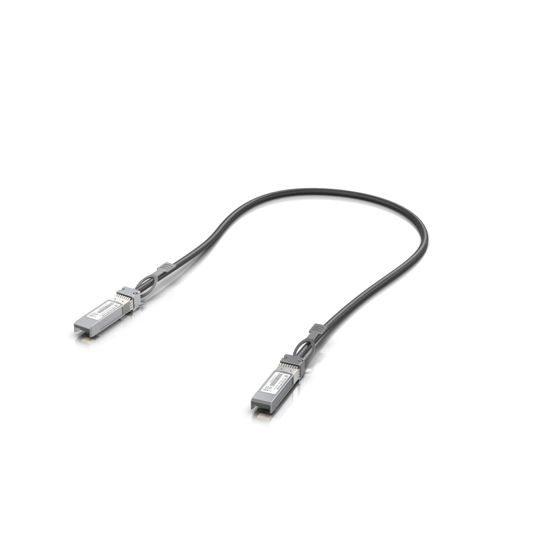 Picture of Ubiquiti Direct Attach Copper Cable SFP+ 10Gbps 0,5m UACC-DAC-SFP10-0.5M UACC-DAC-SFP10-0.5M, SFP+, 10 Gbps