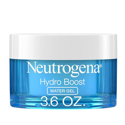 Picture of Neutrogena Hydro Boost Face Moisturizer with Hyaluronic Acid for Dry Skin, Oil-Free and Non-Comedogenic Water Gel Face Lotion and Hydrating Gel Facial Mask, Extra Large Value Size 3.6 oz
