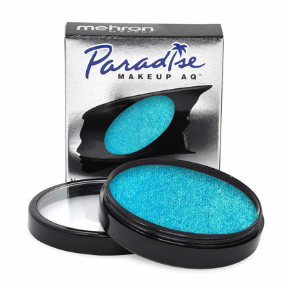 Picture of Mehron Makeup Paradise Makeup AQ Face & Body Paint (1.4 oz) (Metallic Blue)