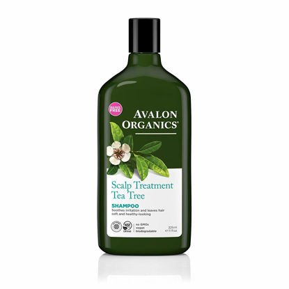 Picture of Avalon Organics Shampoo, Scalp Treatment Tea Tree, 11 Oz