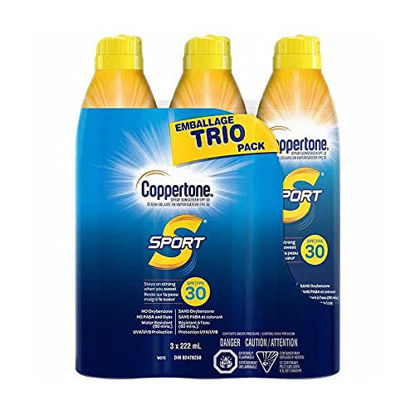 Picture of Coppertone Sport Broad-Spectrum SPF 30 Sunscreen Spray, 3 pk./6.9 oz
