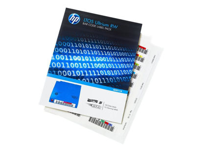 Picture of HP LTO5 Ultrium Rw Label Pack