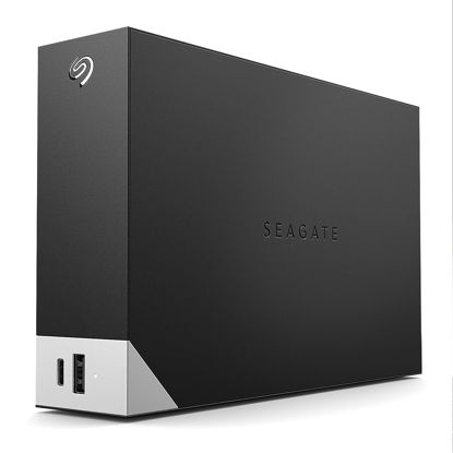 Picture of Seagate One Touch Hub 8TB External Hard Drive Desktop HDD - USB-C and USB 3.0 port, for Computer Workstation PC Laptop Mac, 4 Months Adobe Creative Cloud Photography plan (STLC8000400)