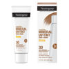 Picture of Neutrogena Purescreen+ Tinted Sunscreen for Face with SPF 30, Broad Spectrum Mineral Sunscreen with Zinc Oxide and Vitamin E, Water Resistant, Fragrance Free, Medium Deep, 1.1 fl oz