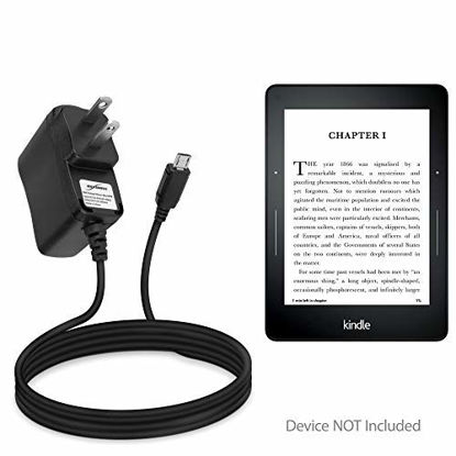 Picture of BoxWave Charger for Amazon Kindle Paperwhite (4th Gen 2018) (Charger by BoxWave) - Wall Charger Direct, Wall Plug Charger for Amazon Kindle Paperwhite (4th Gen 2018)