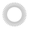 Picture of invisibobble SLIM Traceless Spiral Hair Ties - Pack of 3, Crystal Clear - Strong Elastic Grip Coil Hair Accessories for Women - No Kink, Non Soaking - Gentle for Girls Teens and Thick Hair