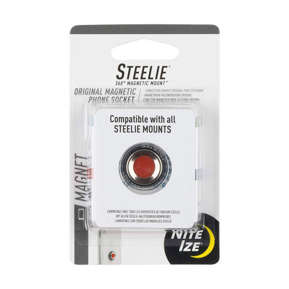 Picture of Nite Ize Original Steelie Magnetic Phone Socket - Additional Magnet for Steelie Phone Mounting Systems