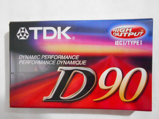 Picture of TDK D90 Dynamic Performance Blank Cassette Tape Pk Of 7