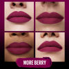 Picture of Maybelline New York Color Sensational Ultimatte Matte Lipstick, Non-Drying, Intense Color Pigment, More Berry, Warm Berry Purple, 1 Count