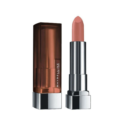 Picture of Maybelline Color Sensational Lipstick, Lip Makeup, Matte Finish, Hydrating Lipstick, Nude, Pink, Red, Plum Lip Color, Clay Crush, 0.15 oz; (Packaging May Vary)