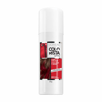 Picture of L’Oréal Paris Colorista 1-Day Washable Temporary Hair Color Spray, Red, 2 Ounces