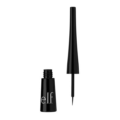 Picture of e.l.f. Liquid Eyeliner, High-pigment Liquid Eyeliner With Extra-Fine Brush Tip, Easy Glide Smudge-proof Formula, Jet Black