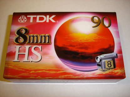 Picture of TDK 8mm HS90 Pal/Secam Tape