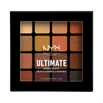 Picture of NYX PROFESSIONAL MAKEUP Ultimate Shadow Palette, Eyeshadow Palette - Ultimate Queen