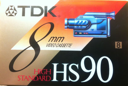 Picture of TDK 8mm HS 90 Blank Tape