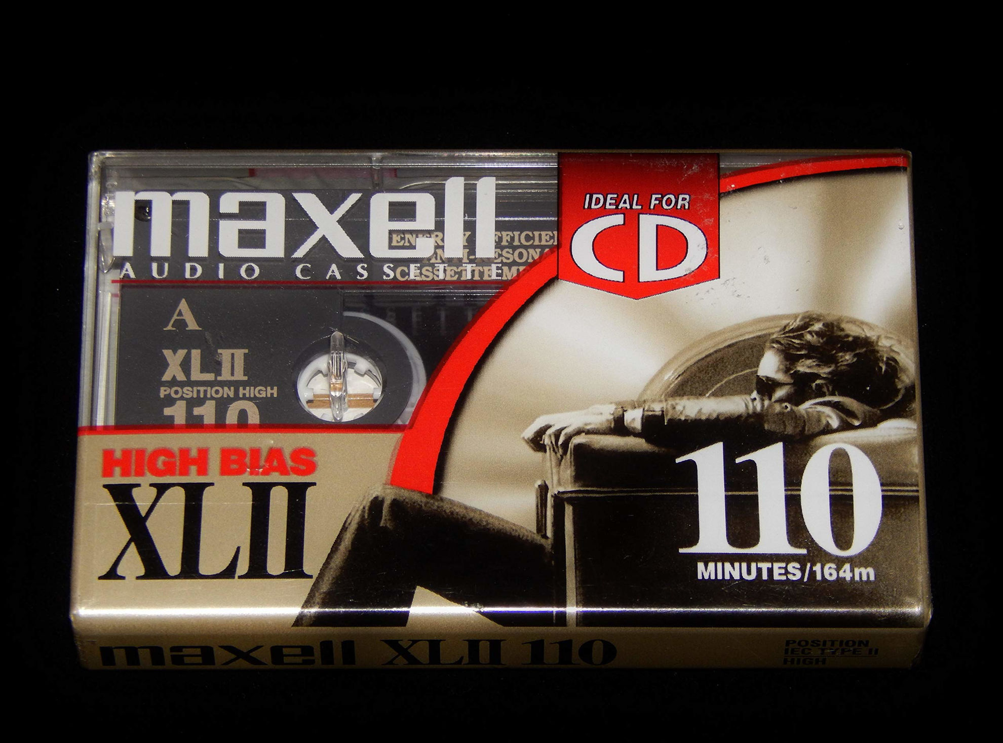 Lot De 2 Cassettes Audio Maxell XLII High Bias 110 Minutes - Neuf Sous Blister