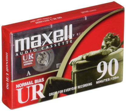 Picture of MAXELL 108510 Normal-Bias Cassette Tapes (Single)