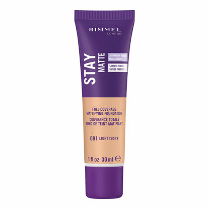 Picture of Rimmel Stay Matte Foundation, Light Ivory, 1 Fluid Ounce