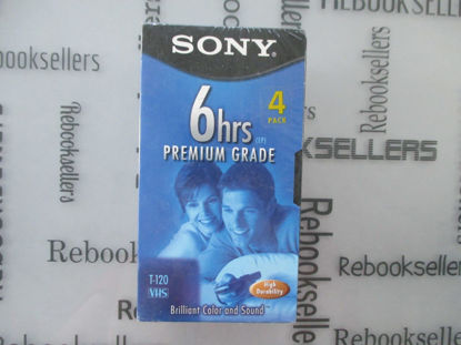 Picture of SON4T120VR - Sony Premium Grade VHS Videotape Cassette