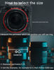 Picture of TILTA TILTAING Seamless TA-FGR 0.8 MOD Focus Gear Ring for Sony/Canon/Sigma/Tokina/Nikon/Fujifilm/Panasonic/Olympus/DU/Zeiss Lenses (78-80)