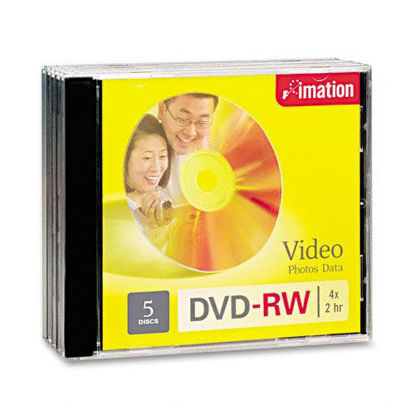 Picture of DVD-RW 4.7 Gb 4X Standard Jewel Storage Media