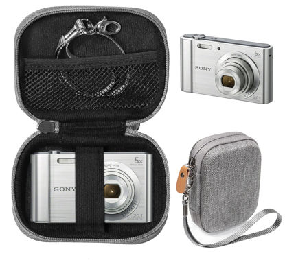 Picture of WGear Digital Camera Case for Canon PowerShot ELPH180, ELPH 190, ELPH 350 HS, ELPH 310 HS, ELPH 360; Sony W800/S, DSCW830; AbergBest 21 Mega Pixels; Kodak FZ43, FZ53-BL; Lecran