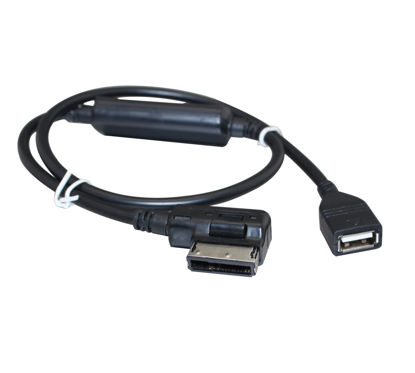 Picture of Aux Cable Compatible with Mercedes Benz 2010-2016 C CLS E G GL GLK S Class Compatible with iPod Iphone5 6 7 8 X Xs Max XR 11 12 13 Pro SE