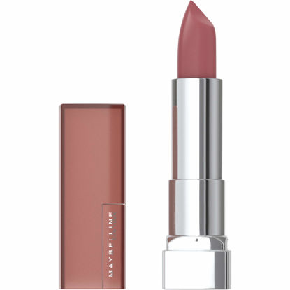 Picture of Maybelline Color Sensational Lipstick, Lip Makeup, Matte Finish, Hydrating Lipstick, Nude, Pink, Red, Plum Lip Color, Brown Blush, 0.15 oz; (Packaging May Vary)