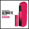 Picture of Maybelline New York Color Sensational Ultimatte Matte Lipstick, Non-Drying, Intense Color Pigment, More Magenta, Magenta Pink, 1 Count