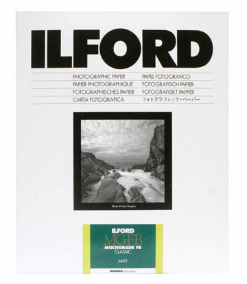 Picture of Ilford Multigrade FB Classic, Enlarging Paper 5x7", 100 Sheets, Matte