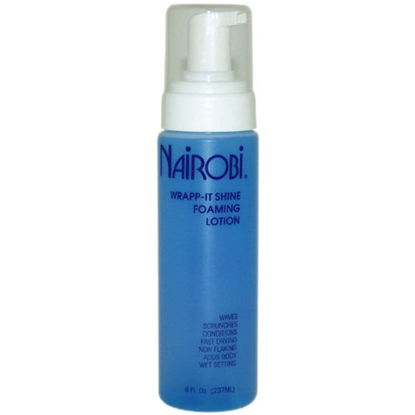 Picture of Nairobi Wrapp-It Shine Foaming Lotion, 8 Ounce