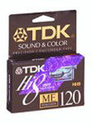 Picture of TDK 120-Minute 8MM Metal Evaporated Tape (E6120HMEL)